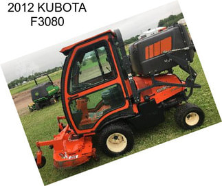 2012 KUBOTA F3080