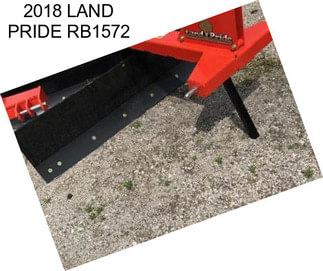 2018 LAND PRIDE RB1572