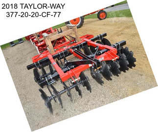 2018 TAYLOR-WAY 377-20-20-CF-77