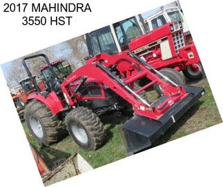 2017 MAHINDRA 3550 HST