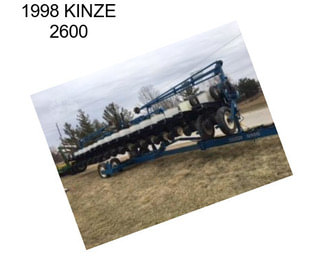 1998 KINZE 2600