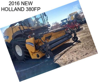 2016 NEW HOLLAND 380FP