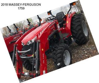 2018 MASSEY-FERGUSON 1759