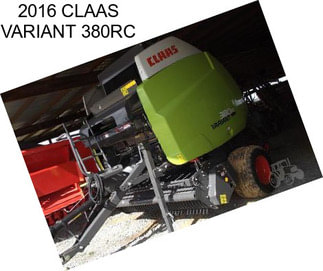 2016 CLAAS VARIANT 380RC