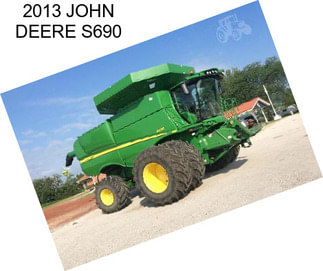2013 JOHN DEERE S690