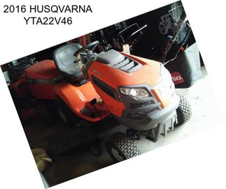 2016 HUSQVARNA YTA22V46