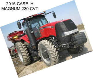 2016 CASE IH MAGNUM 220 CVT