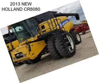 2013 NEW HOLLAND CR8080
