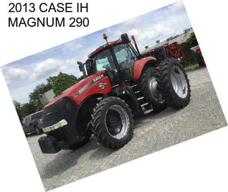 2013 CASE IH MAGNUM 290