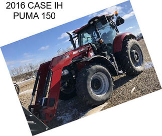 2016 CASE IH PUMA 150