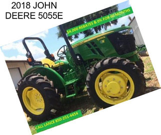 2018 JOHN DEERE 5055E