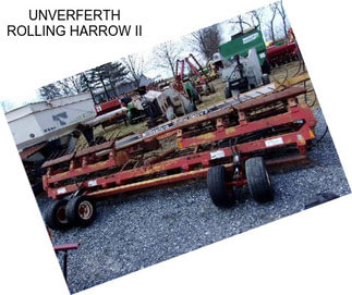 UNVERFERTH ROLLING HARROW II