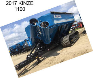 2017 KINZE 1100