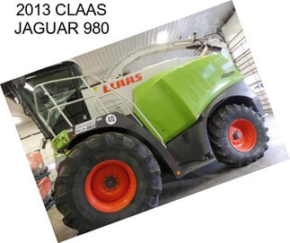 2013 CLAAS JAGUAR 980