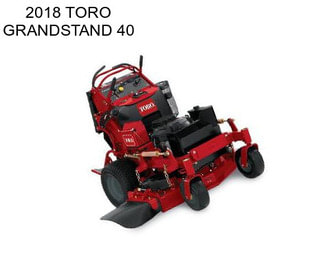 2018 TORO GRANDSTAND 40