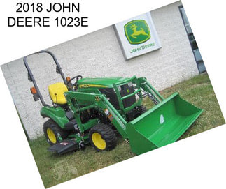 2018 JOHN DEERE 1023E