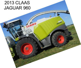 2013 CLAAS JAGUAR 960