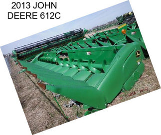 2013 JOHN DEERE 612C