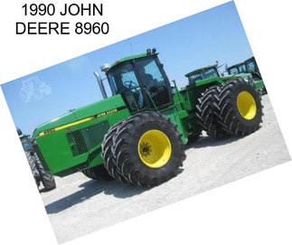 1990 JOHN DEERE 8960