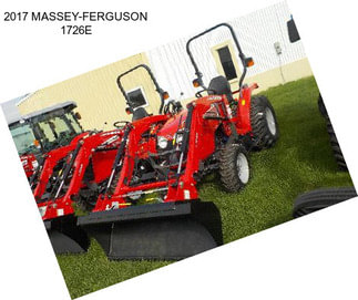 2017 MASSEY-FERGUSON 1726E