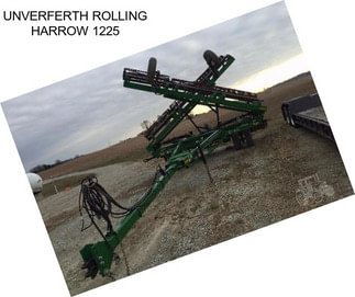 UNVERFERTH ROLLING HARROW 1225