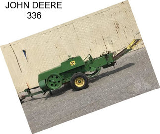 JOHN DEERE 336