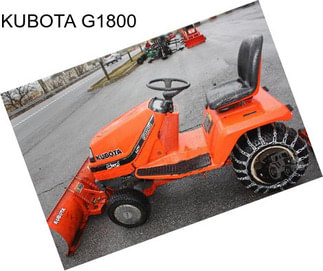 KUBOTA G1800