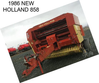 1986 NEW HOLLAND 858