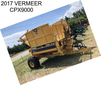 2017 VERMEER CPX9000