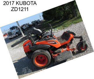 2017 KUBOTA ZD1211