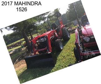 2017 MAHINDRA 1526