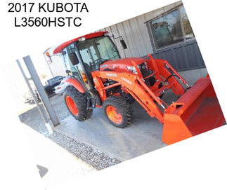 2017 KUBOTA L3560HSTC