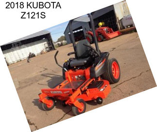 2018 KUBOTA Z121S