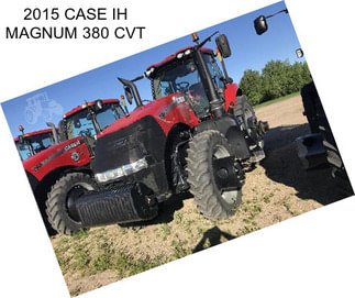 2015 CASE IH MAGNUM 380 CVT