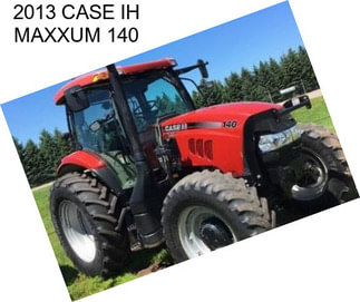2013 CASE IH MAXXUM 140