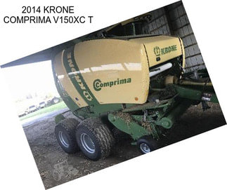 2014 KRONE COMPRIMA V150XC T