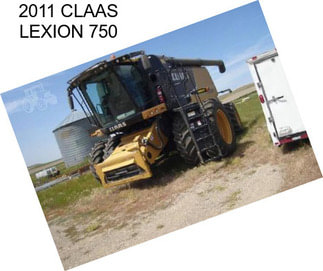 2011 CLAAS LEXION 750