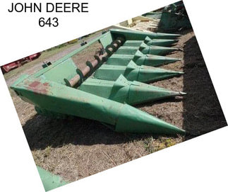 JOHN DEERE 643