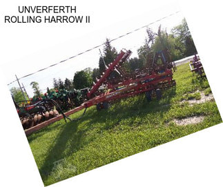 UNVERFERTH ROLLING HARROW II