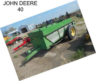 JOHN DEERE 40