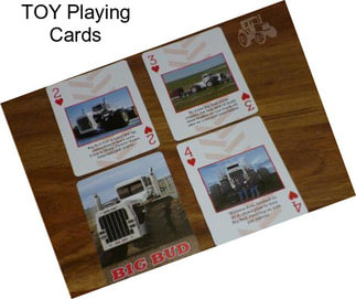 TOY Playing Cards