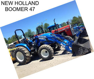 NEW HOLLAND BOOMER 47