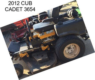 2012 CUB CADET 3654