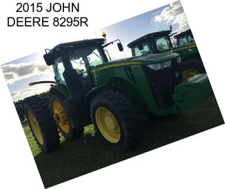 2015 JOHN DEERE 8295R