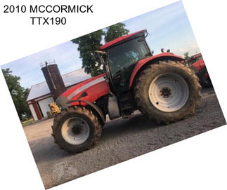 2010 MCCORMICK TTX190