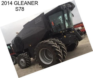 2014 GLEANER S78