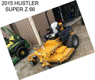 2015 HUSTLER SUPER Z 66