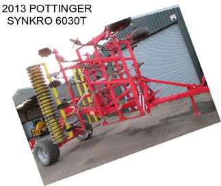 2013 POTTINGER SYNKRO 6030T