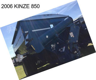 2006 KINZE 850