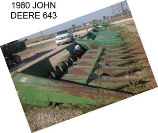 1980 JOHN DEERE 643